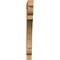 Ekena Millwork Olympic Block Rough Sawn Bracket, Western Red Cedar, 4"W x 38"D x 44"H BKT04X38X44OLY05RWR - alternate 3